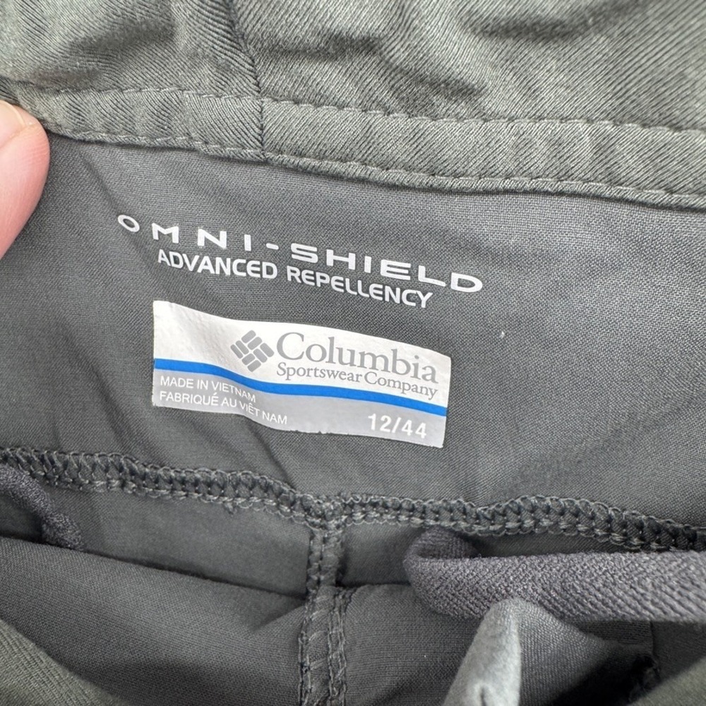 Columbia Omni Shield Pants Womens 12/44 Charcoal Gray Omni-Shield Solid - Picture 6 of 11